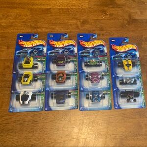 Hot Wheels lot of 12 2004 First Editions FATBAX